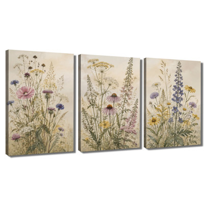 Impression sur toile 3 panneaux