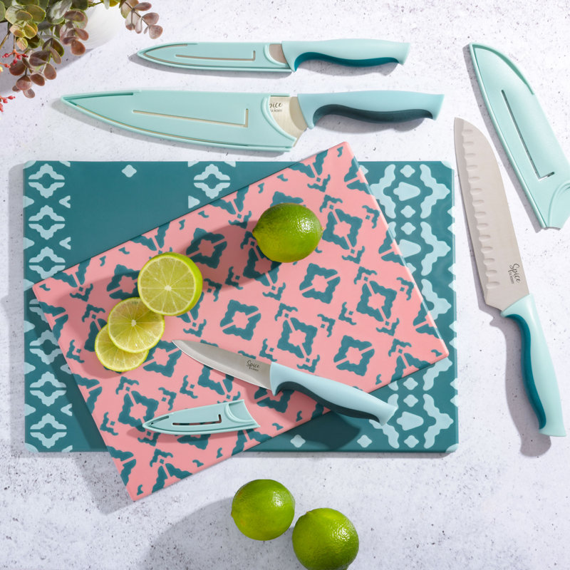 Ensemble de 10 pièces pour planche à découper et couverts Spice By Tia Mowry