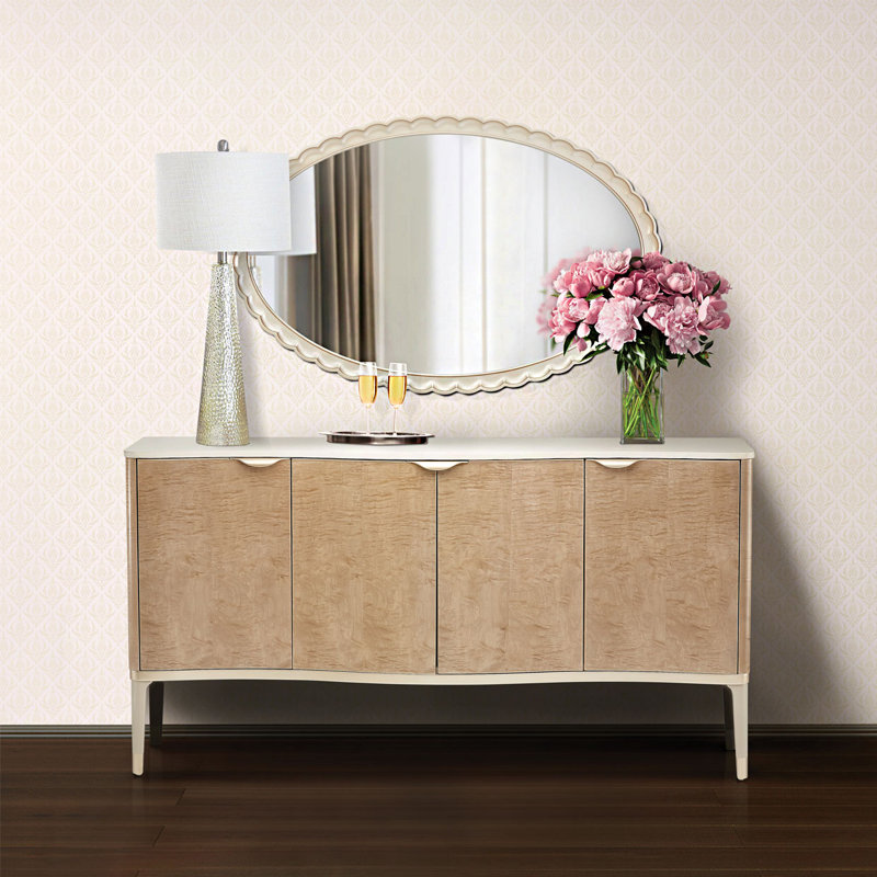 Malibu Crest 74.5'' W Sideboard, Dark Espresso/Mahogany