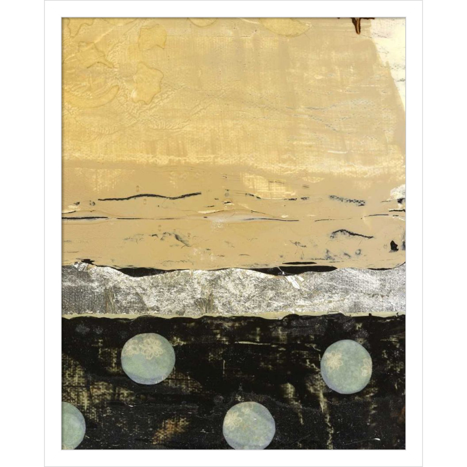 Dirty Weather II Print by Natalie Avondet, 21" H x 17" W, White