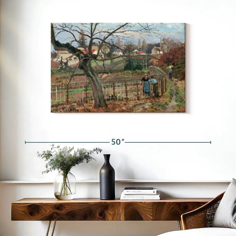 Alvord The Fence 1872, H 24 po x l 36 po