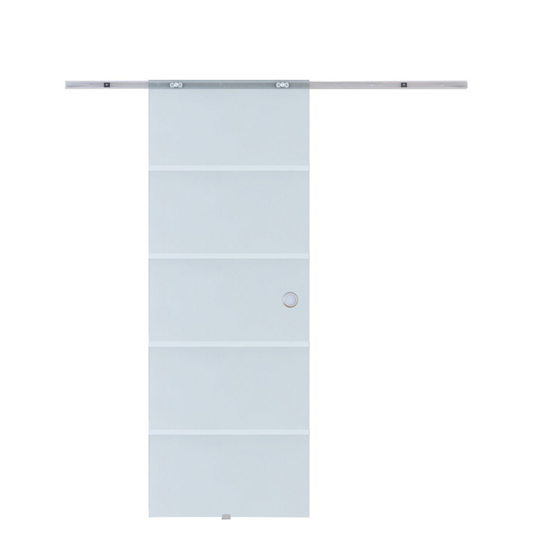 Cousins Glass Sliding Door, 205cm H x 77.5cm W x 0.8cm D