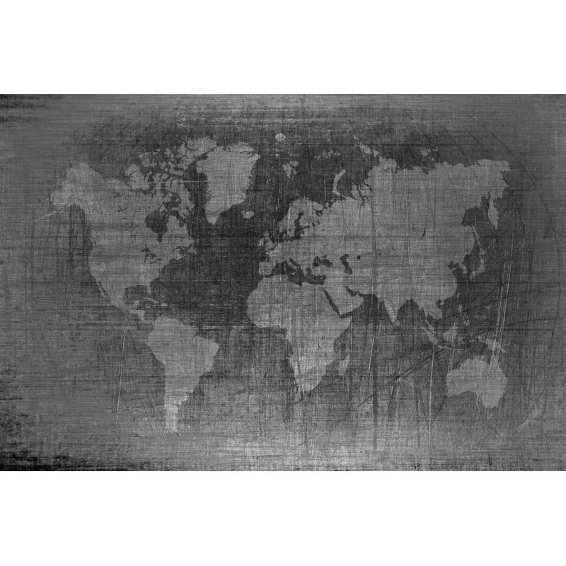 "latitude 2" par parvez taj, reproduction d’art sur métal, H 40 po x l 60 po x 1,5 po