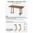 Modern Dining Table For 6 People, Large Rectangular Solid Wood Kitchen Table, Farmhouse Kitchen Tables With V-shaped Wooden Legs, Long Dining Room Tables For Living Room, Home Furniture, Walnut