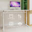Bureau d'étude réglable pour enfants et adultes - Bureau multifonctionnel réglable en hauteur pour la maison / le bureau, conception compacte-884372311-885361966