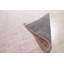 Coral Hand-Knotted Wool Subtle Linear Texture Geometric Modern Contemporary Carpet Rug-620948196