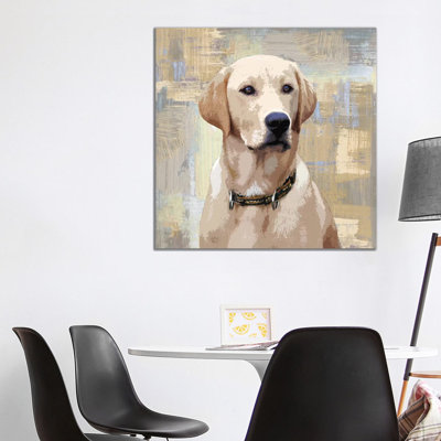 Labrador Retriever by Keri Rodgers - Wrapped Canvas Painting