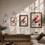 Blossoming Branch Japandi - Single Picture Frame Print-910166139-910166134