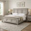 Henry Bed, Plank-Style Headboard, Crown Moldings, Wood-122772622-122772624