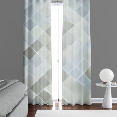 Destinae Semi Sheer Curtain Pair