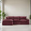 Canapé modulaire réversible 107,92 "rembourré pour salon-391550923