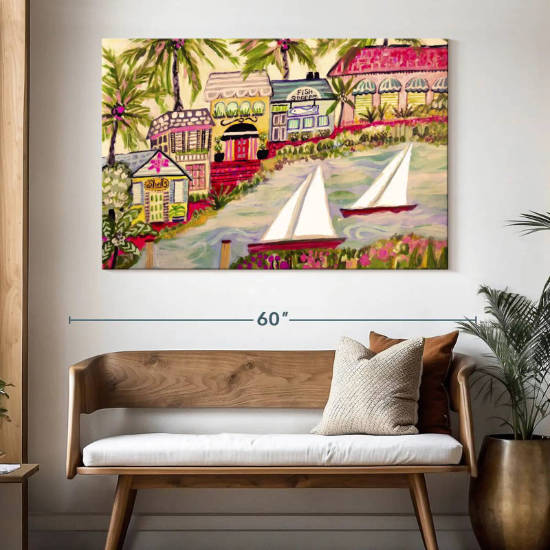 Gillard Smooth Sailing II, H 34 po x l 51 po