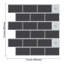 10Pcs Peel and Stick 1.2mm Wall Paneling-103520388