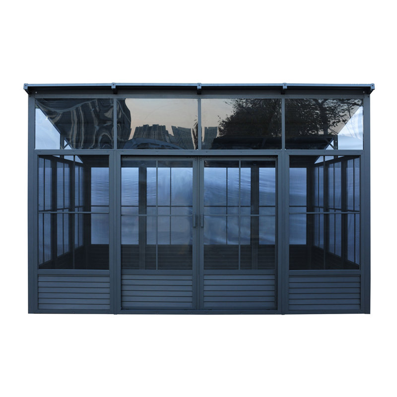 Narvik solarium toit métallique 12 x 15