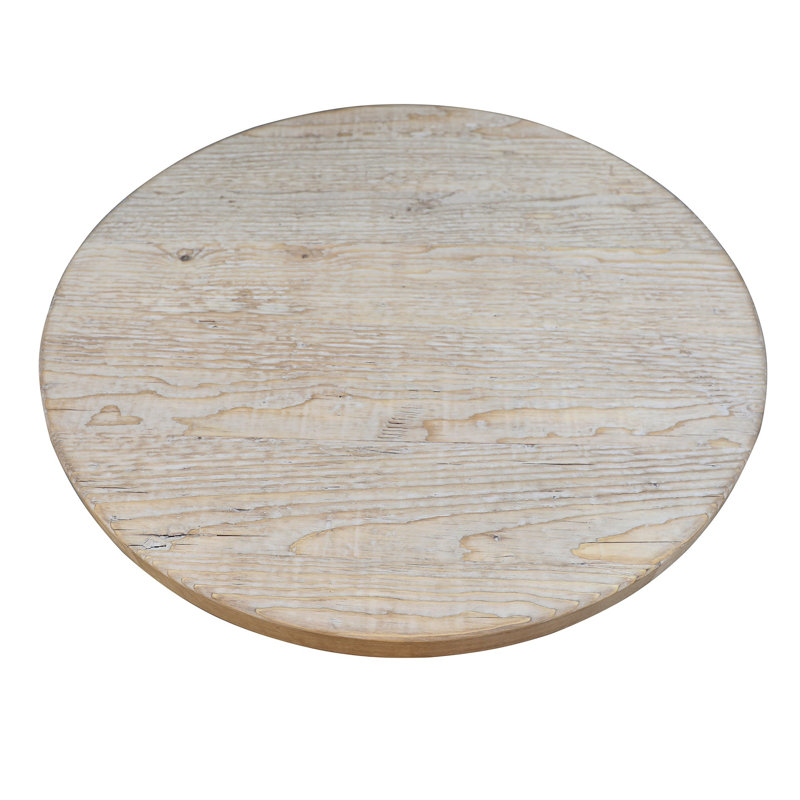 Solid Wood End Table, Brown