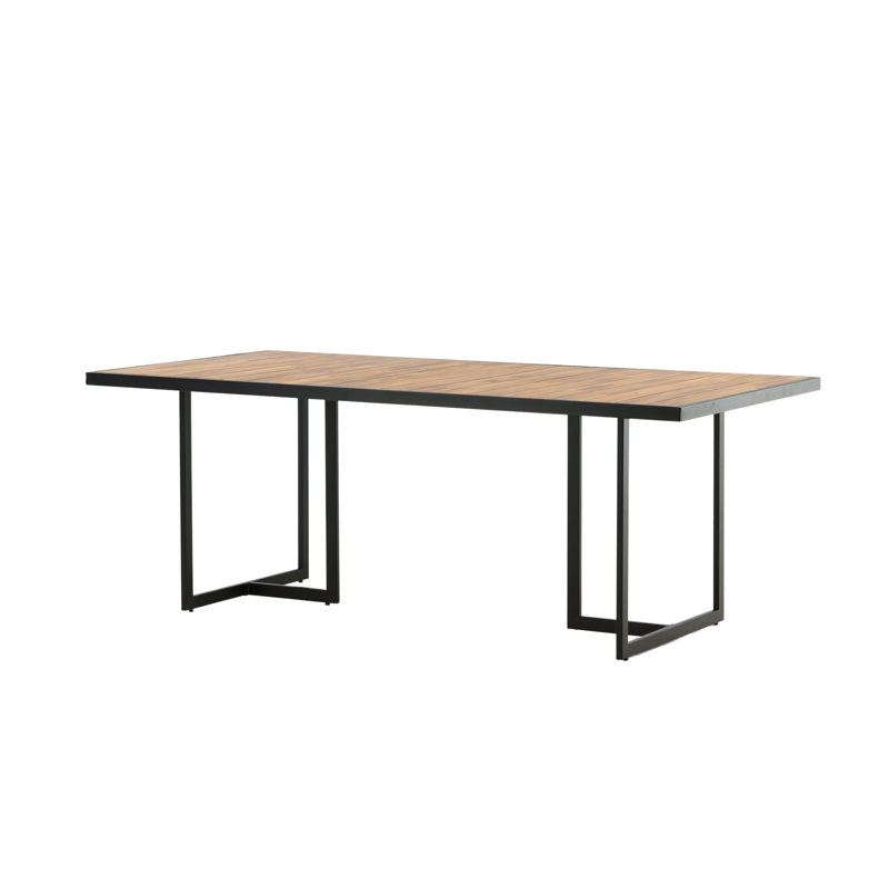 Caribou Rectangular Acacia Outdoor Dining Table , 200cm cm W 100cm cm D