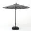 Parasol suspendu simple en forme de banane