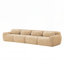 Canapé doux et moelleux en tissu pelucheux avec éponge haute densité 32D, conception ergonomique pour plus de confort et de polyvalence-1902182157