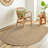 Elizondo Faux Fur Gingham Indoor Rug-340879605