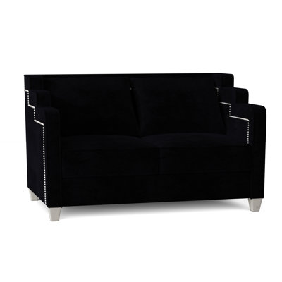 Abbey Fabric 60'' Reception Loveseat