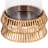 Rashana Woven Rattan Pillar Candle Holder
