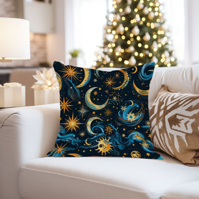 Astronomy and Space Stars and Moon I Moons Pillow Cover