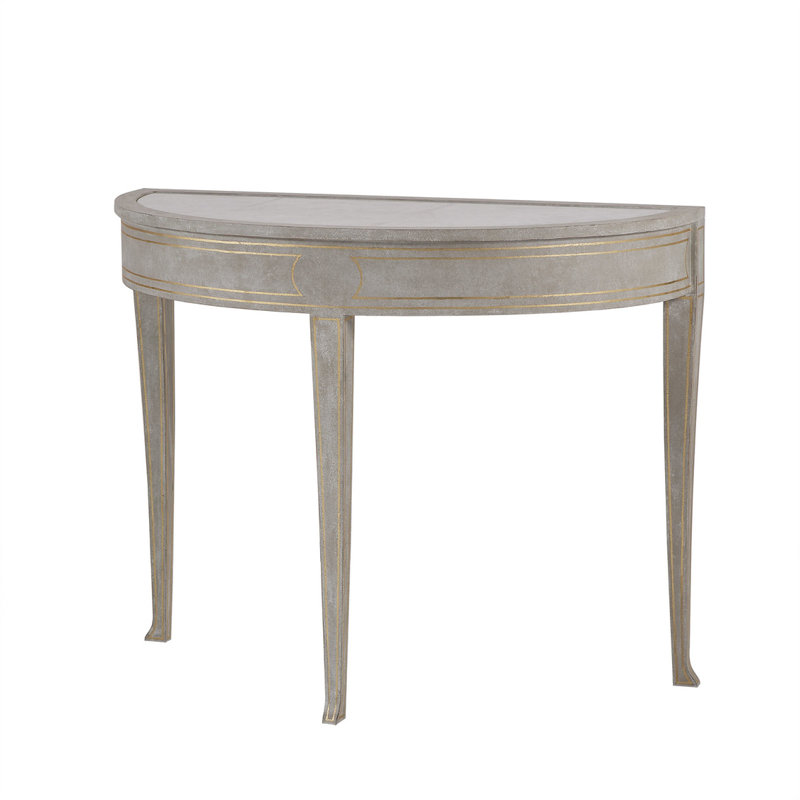 Ryn Demilume 40'' W Stone Console Table