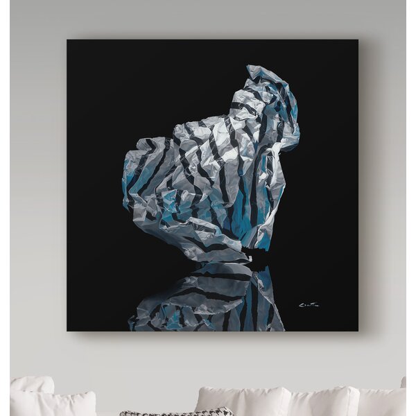 Trademark Art 'Iceberg' Acrylic Painting Print on Wrapped Canvas | Wayfair