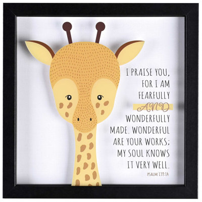 Framed Art I Praise You For I Am