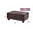 Benton Faux Leather Ottoman-651688145