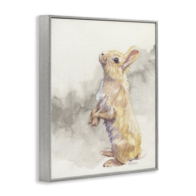 "Lapin debout", giclée par Jennifer Redstreake