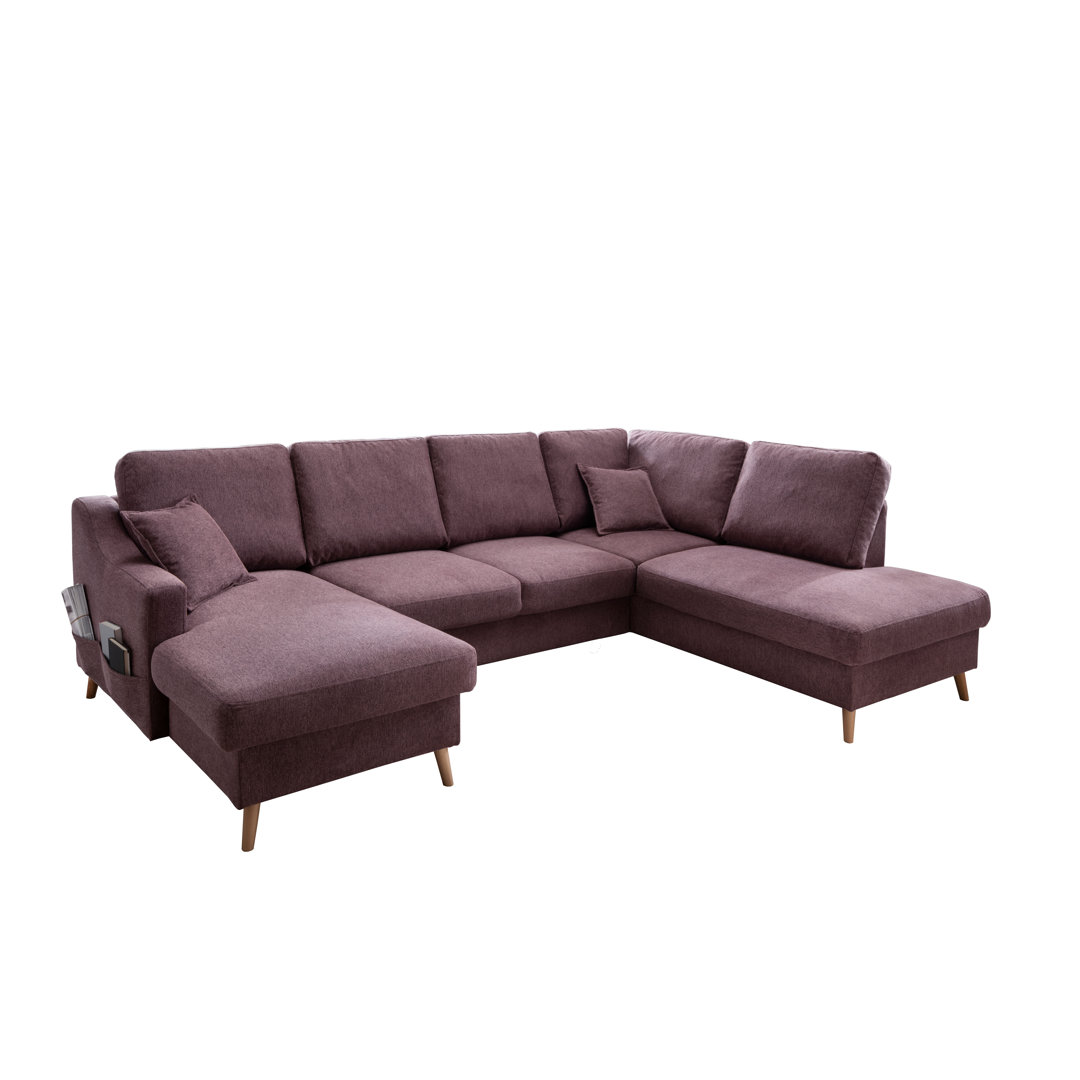 Ecksofa Emerich mit Bettfunktion