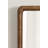 Rahfy Rattan Rounded Rectangle Wall Mirror