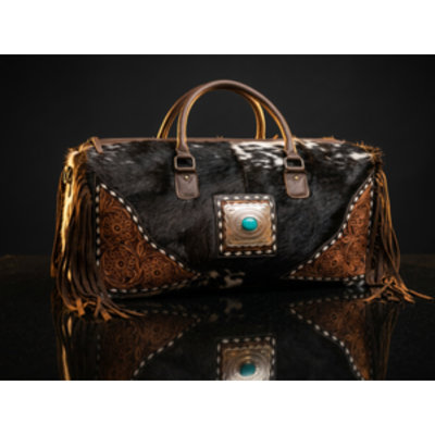 Sac de voyage en cuir de luxe fabriqué à la main - compagnon de voyage intemporel