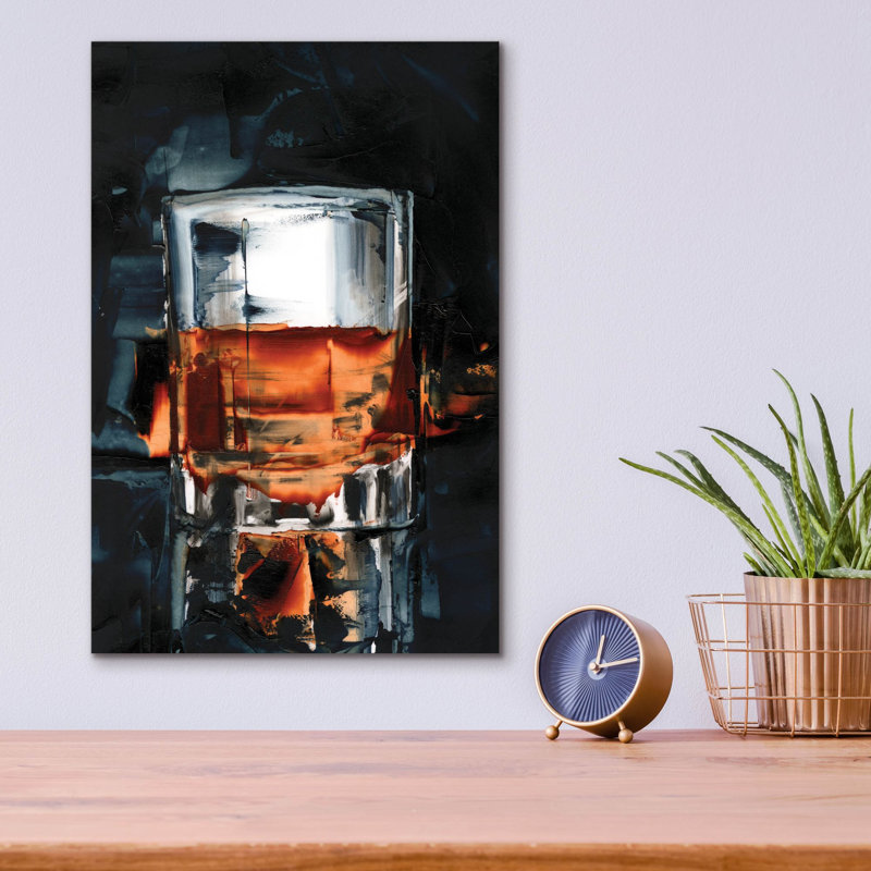 «Bourbon Glass 1» par Ethan Harper, art mural en verre acrylique