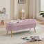 Banc de rangement en velours Nellee-1331644572