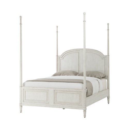 Theodore Alexander Tavel Solid Wood Four Poster Bed | Wayfair