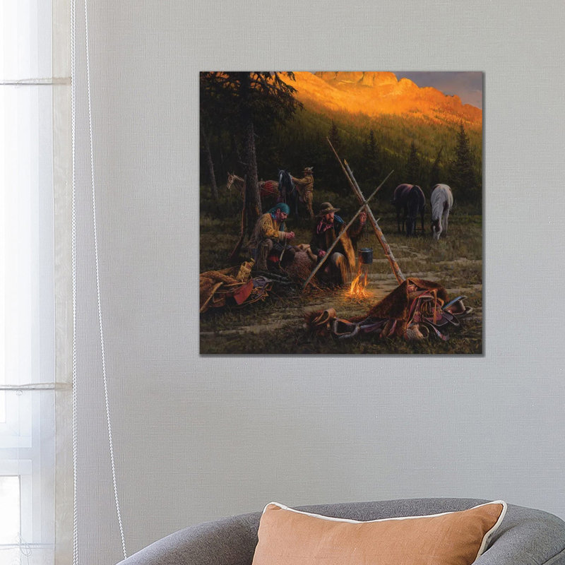 Last Light 1 Piece Wrapped Canvas Painting, 66.04 cm H x 66.04 cm W x 3.175 cm D