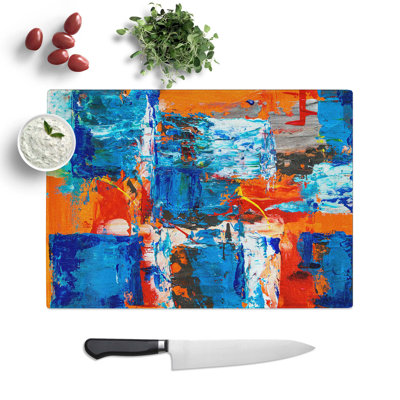 Tempered Glass Art Painting Vol.336 Chopping Board
