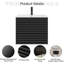 Meuble-lavabo simple Sharee avec comptoir d'évier, robinet et drain en alliage de zinc, certificat EPA-1074966468-1074966465