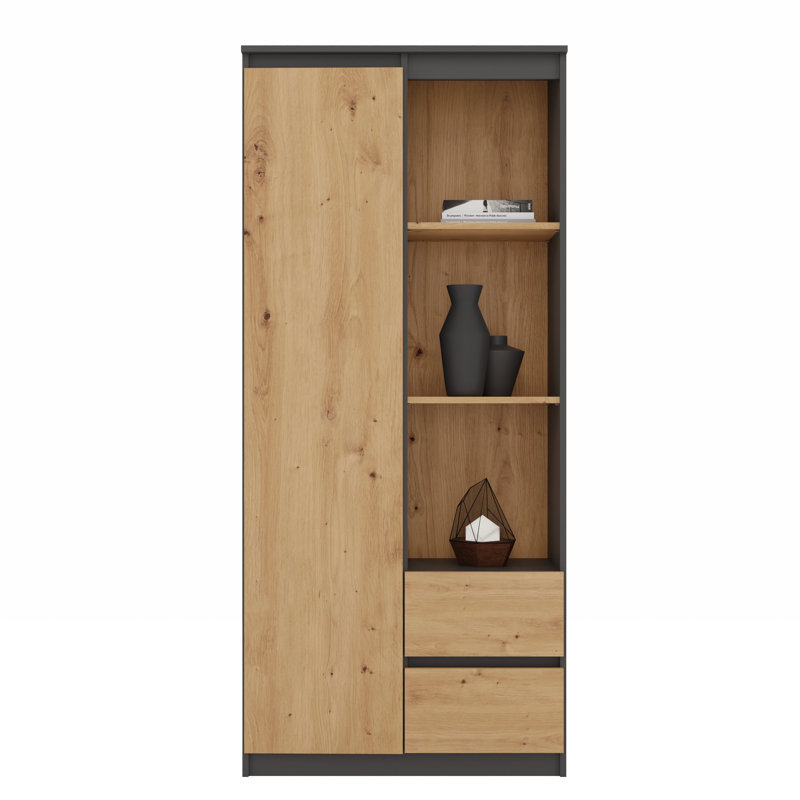 Ikin Bookcase, Brown/Black