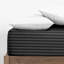 Premium Stripe Fitted Sheet - Deep Pocket, Wrinkle-Free, Ultra Soft Microfiber Bed Sheet-1313049500-1313049497