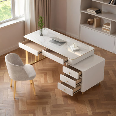 Bureau haut de gamme élégant et luxueux