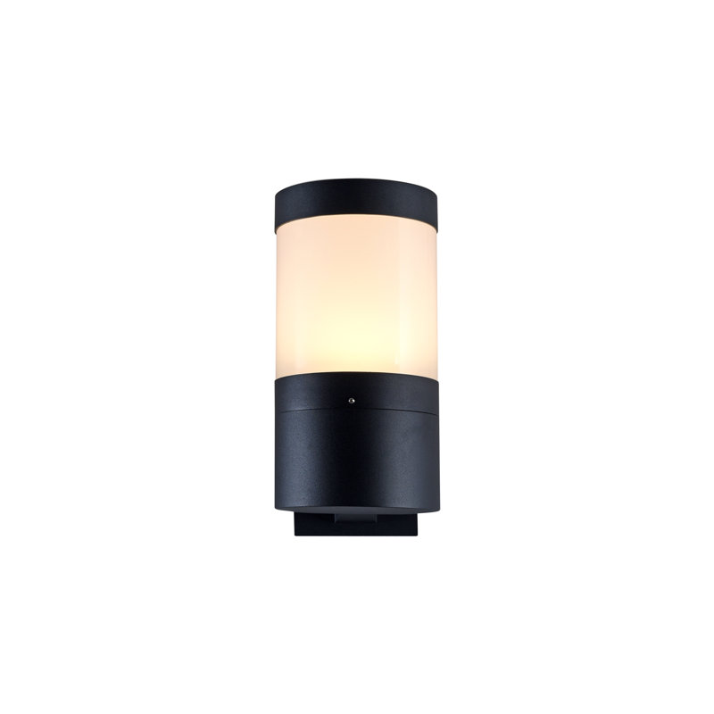 11-in Modern 5-Watt ETL Certified Integrated LED Outdoor Wall Sconce, 11"H x 5.5"W x 8.25"D