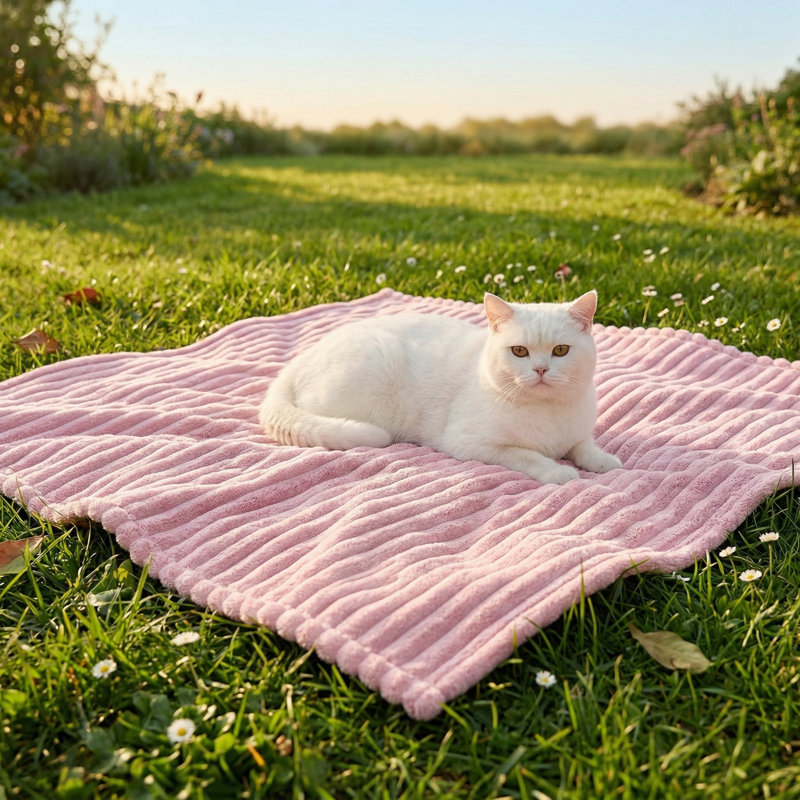 Ensemble de 3 couvertures pour chien en molleton doux. Lavable et chaud. Convient aux chats et aux chiots. Flanelle moelleuse et apaisante. Couleurs: beige, rose, gris. Taille: Petit.