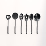 6-Piece Kitchen Utensils Set – Plastic Cooking Tools - Includes Essential Spatulas, Spoons, and Gadgets for Every Home Cook