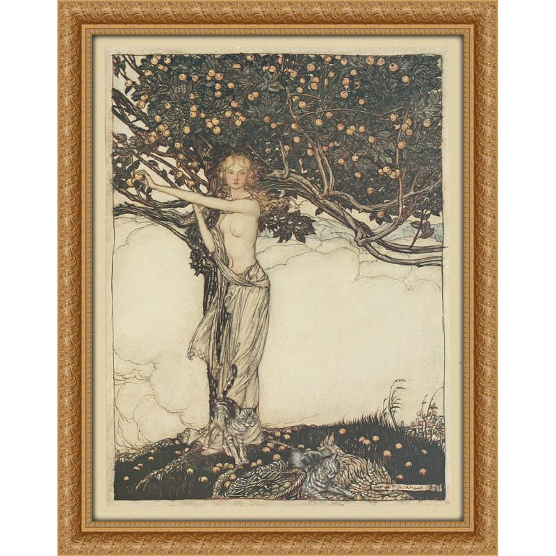 Freia, la belle (1910), H 32 po x l 25 po