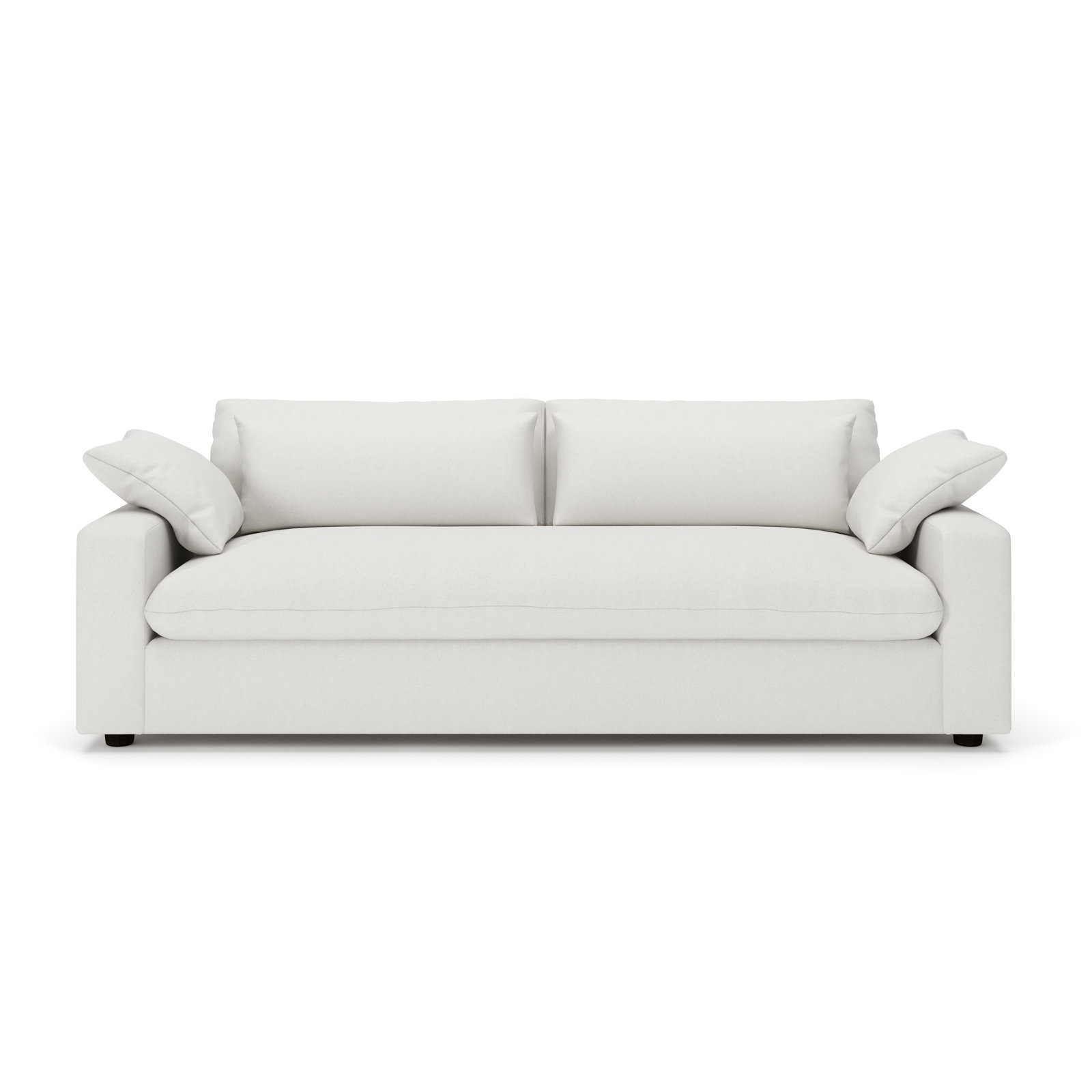Remy 90'' Upholstered Sofa, Macarena Beige