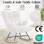 Solid + Manufactured Wood/Iron Rocking Chair-1378224767