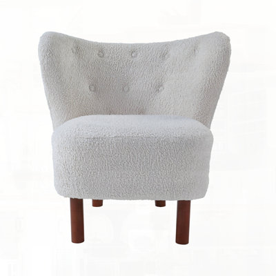 Teddy Sherpa Upholstered Accent Chair